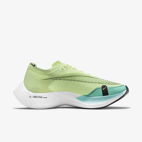 Nike ZoomX Vaporfly Next% 2 Maantie Racing Naisten Juoksukengät Mustat Metal Kultaiset Valkoinen | NK714OTZ