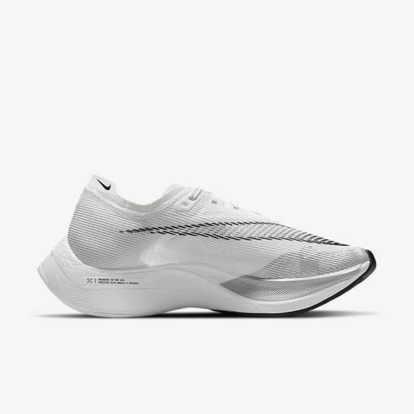 Nike ZoomX Vaporfly Next% 2 Maantie Racing Naisten Juoksukengät Valkoinen Keltainen Sininen | NK908ZJA