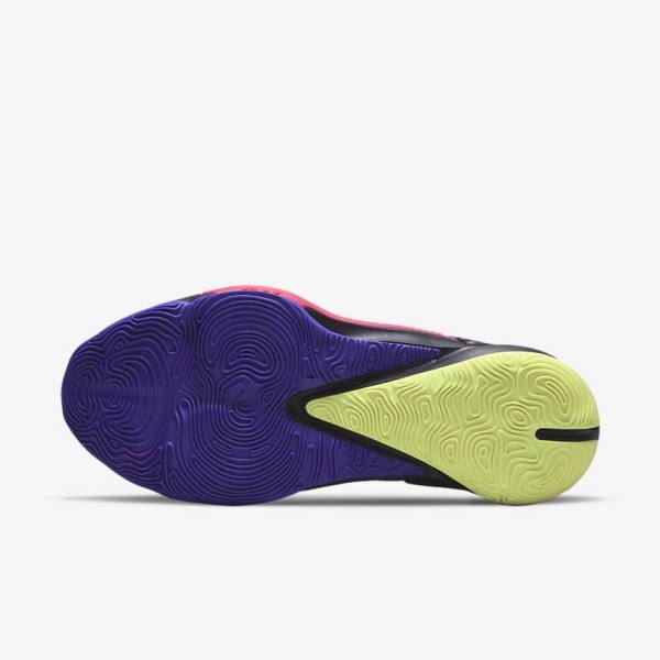 Nike Zoom Freak 3 Miesten Koripallokengät Violetit Pinkki Violetit Vaaleansitruuna | NK679EZU