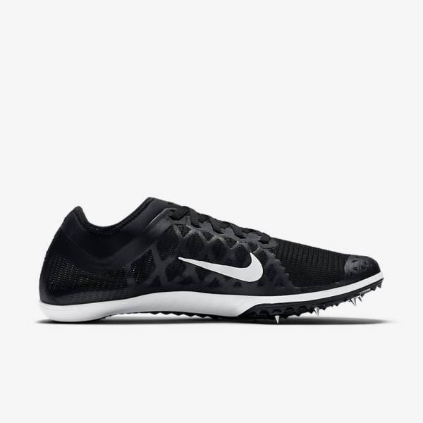 Nike Zoom Mamba 3 Unisex Distance Spike Miesten Juoksukengät Mustat Valkoinen | NK763RFP