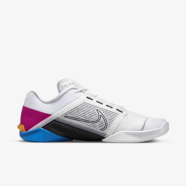 Nike Zoom Metcon Turbo 2 Miesten Treenikengät Valkoinen Sininen Pinkki Mustat | NK081RXM