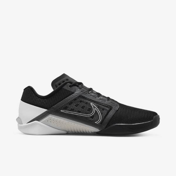 Nike Zoom Metcon Turbo 2 Miesten Treenikengät Mustat Valkoinen Tummanharmaat Metal Harmaat | NK896TBY