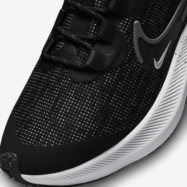 Nike Zoom Winflo 8 Shield Weatherised Maantie Naisten Juoksukengät Mustat Metal Hopea Sininen Harmaat | NK061GEB