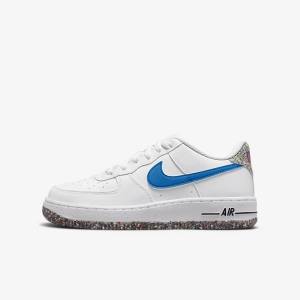 Nike Air Force 1 LV8 Older Lasten Tennarit Valkoinen Minttu Pinkki Vaaleansininen | NK870OBN