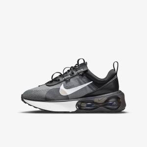 Nike Air Max 2021 Older Lasten Tennarit Mustat Harmaat Valkoinen | NK976FLV