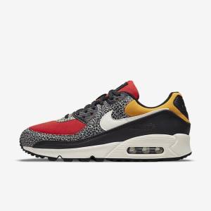 Nike Air Max 90 SE Naisten Tennarit Mustat Punainen | NK849WEV