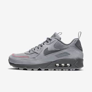 Nike Air Max 90 Surplus Miesten Tennarit Harmaat Pinkki Vaaleansininen Harmaat | NK412EHA