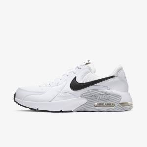 Nike Air Max Excee Miesten Tennarit Valkoinen Platina Mustat | NK948FAG