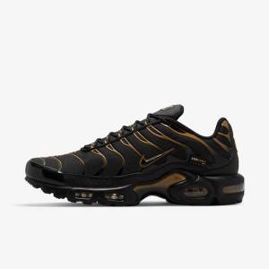 Nike Air Max Plus Miesten Tennarit Mustat Ruskea Kultaiset | NK809EFN