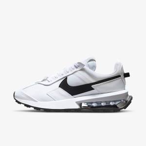 Nike Air Max Pre-Day Naisten Tennarit Valkoinen Metal Hopea Mustat | NK237AIB