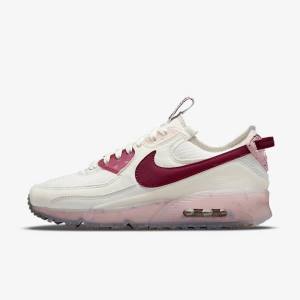 Nike Air Max Terrascape 90 Naisten Tennarit Valkoinen Pinkki Viininpunainen | NK826FVD