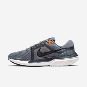 Nike Air Zoom Vomero 16 Maantie Miesten Juoksukengät Harmaat Tummanharmaat Mustat | NK503NVZ