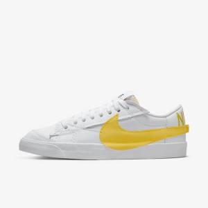 Nike Blazer Low Jumbo Miesten Tennarit Valkoinen Mustat Oranssi | NK512RND