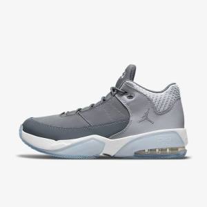 Nike Jordan Max Aura 3 Miesten Jordan Kengät Harmaat Valkoinen Harmaat | NK035HBK