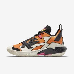 Nike Jordan Why Not Zer0.4 Miesten Jordan Kengät Valkoinen Oranssi Mustat | NK740CUY