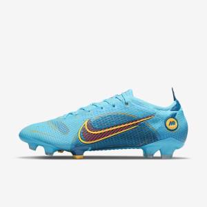 Nike Mercurial Vapor 14 Elite FG Firm-Grounds Naisten Jalkapallokengät Sininen Oranssi | NK235MJK