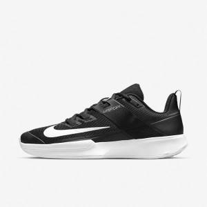 Nike NikeCourt Vapor Lite Hard Court Miesten Tenniskengät Mustat Valkoinen | NK163HXI