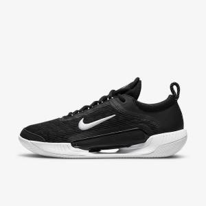 Nike NikeCourt Zoom NXT Clay Court Miesten Tenniskengät Mustat Valkoinen | NK750JSL