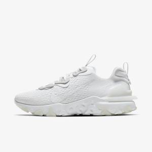 Nike React Vision Miesten Tennarit Valkoinen Vaaleanharmaat Vaaleanharmaat | NK013EXL