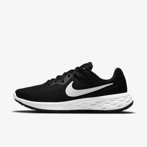 Nike Revolution 6 Next Nature Maantie Miesten Juoksukengät Mustat Harmaat Valkoinen | NK290PBS