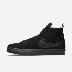 Nike SB Zoom Blazer Mid Premium Miesten Tennarit Mustat Tummanharmaat | NK208QHR