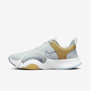 Nike SuperRep Go 2 Naisten Treenikengät Platina Metal Kultaiset Valkoinen | NK752XBS