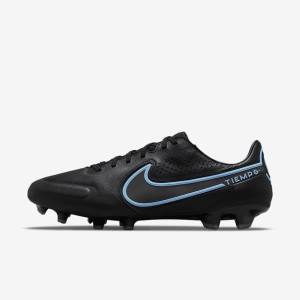 Nike Tiempo Legend 9 Pro FG Firm-Ground Naisten Jalkapallokengät Mustat Harmaat | NK627CBS