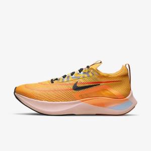 Nike Zoom Fly 4 Maantie Miesten Juoksukengät Mustat Sininen Valkoinen | NK058WYA