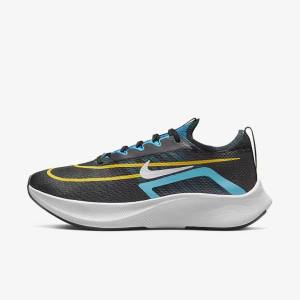 Nike Zoom Fly 4 Maantie Miesten Juoksukengät Mustat Vihreä Oranssi | NK647PLA